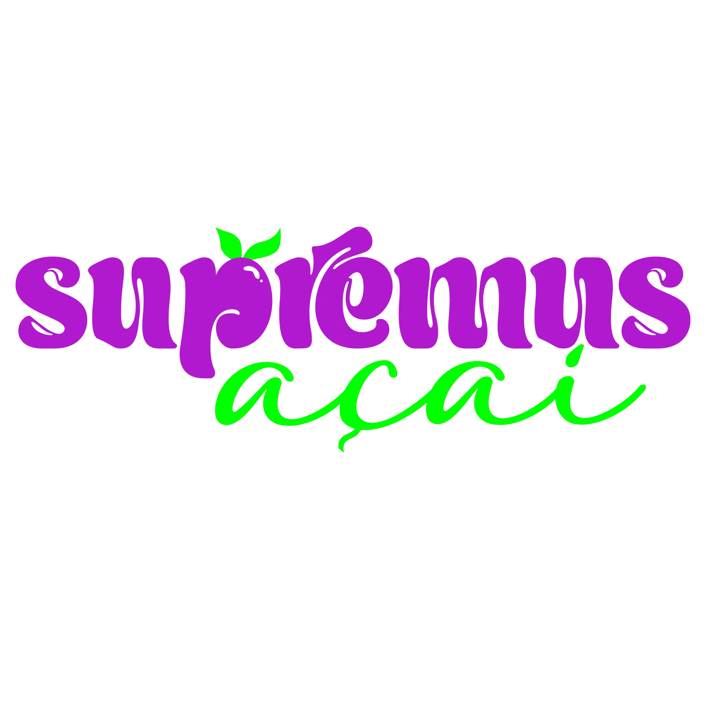 Logo da Supremus Açaí